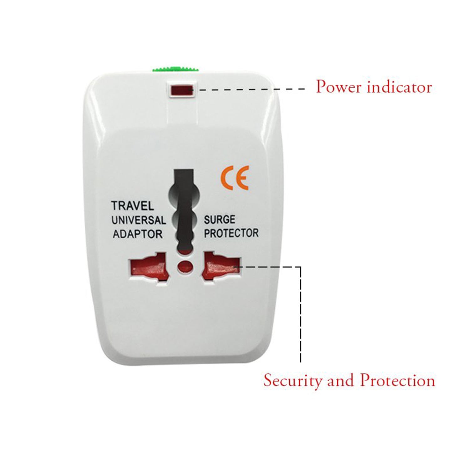 12671 All-in-one Universal Worldwide Travelling Ac Adaptor Plug (Au Uk Us Eu) International Power Charger Electric Usb Power Plug Socket Adapter Converter (1 Pc)