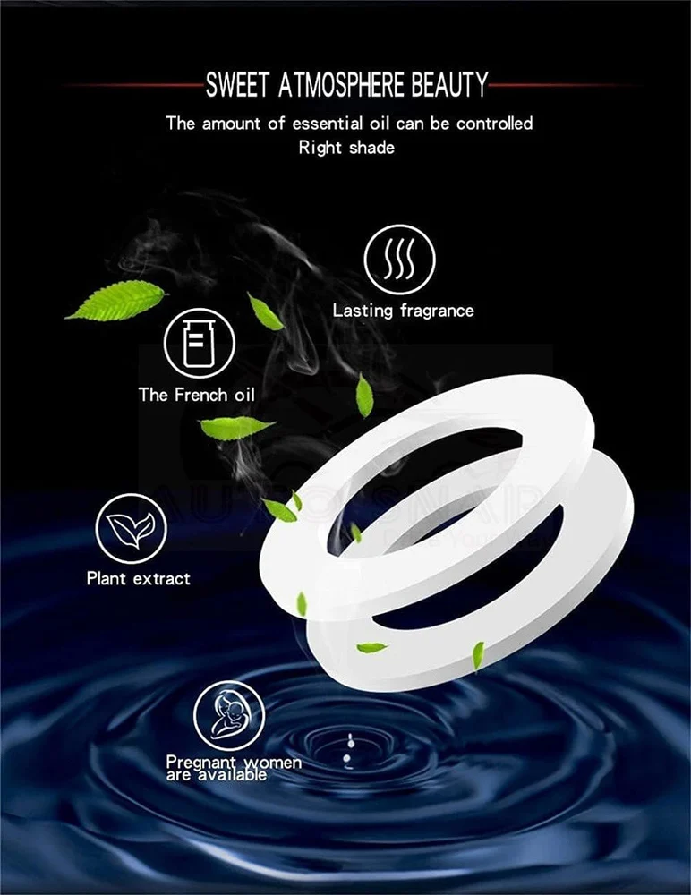 Car Dashboard Solar Air Freshener