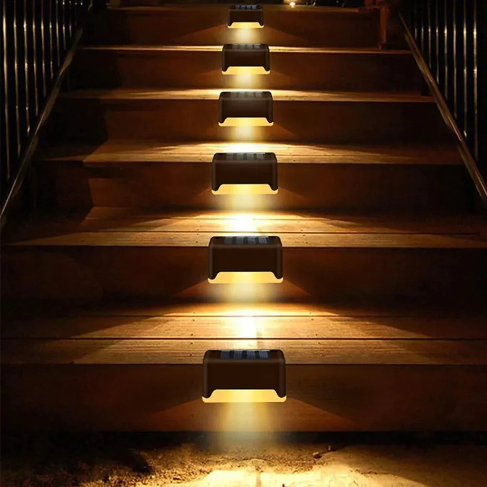 Solar Deck Lights Outdoor, 16-Pack