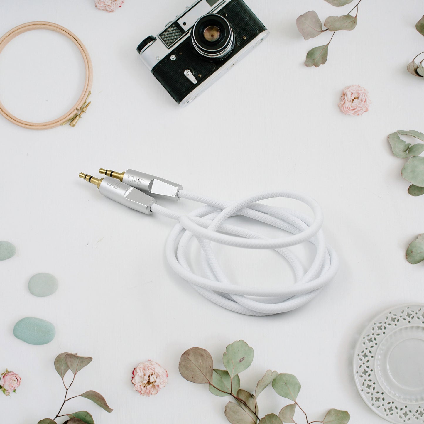 Aux Cable For Mobile And Tablet Home Car Stereos More (1 Pc 1000mm)