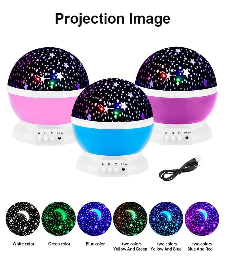 Rotating Projection Lamp