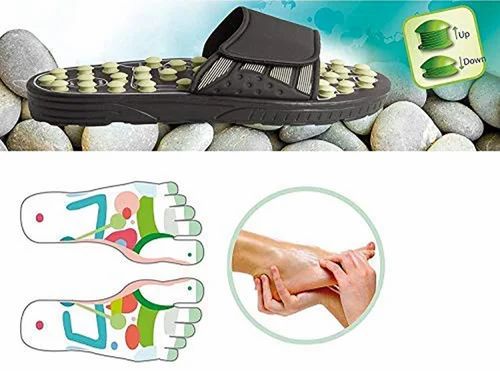 Spring Acupressure And Magnetic Therapy Accu Paduka Slippers