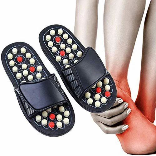 Spring Acupressure And Magnetic Therapy Accu Paduka Slippers